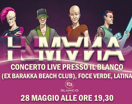 Humana in concerto sul Lungomare di Latina